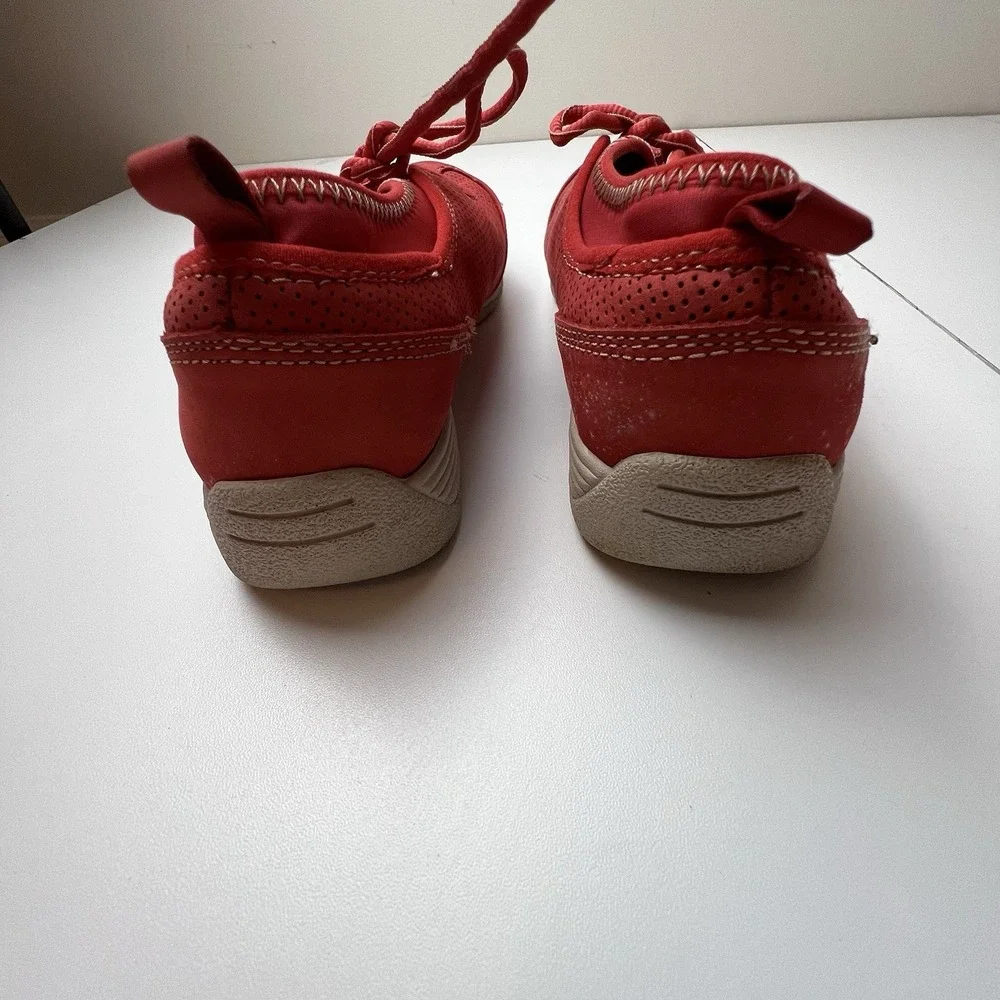 Softspots Women's Tarin Corallo Red Nubuck & Neoprene  9W